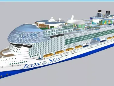 ICON OF THE SEAS 3D model