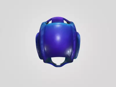 Boxing Training Headgear 3D Model - Game Ready PBR Low-poly 3D model