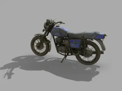 DirtyMorocycle motorcycle 3D model