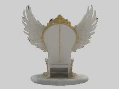 Heavenlythrone Model Low-poly 3D model