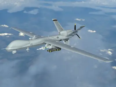 General Atomics MQ-9 Reaper 3D model 2