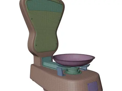 Vintage Scale 3D model
