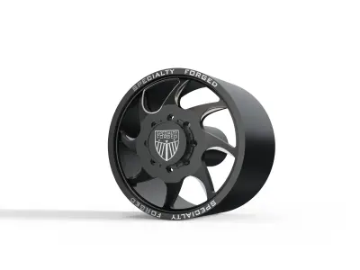 FRONT SPECIALITY FORGED D026 WHEEL 3D MODEL 3D model
