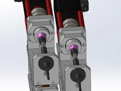 SCREW TIGHTENING MACHINE MODEL 3D model