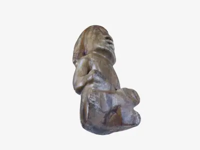 Stone Figurine 3D model