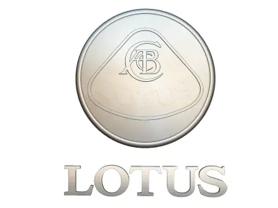 lotus logo 3D model