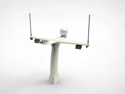 Antenne Mast Boat 3D print model