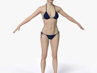 Female 3D model
