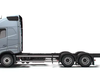 Volvo FH Rigid 6x4 2026 3D model
