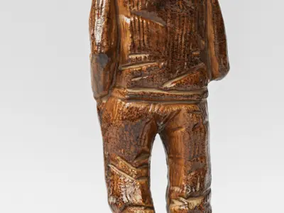 Old Sailor Statuette 3D model