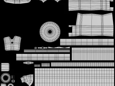 Vintage Ballvending machine 3D model
