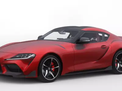 Toyota Supra GR 2020 3D model