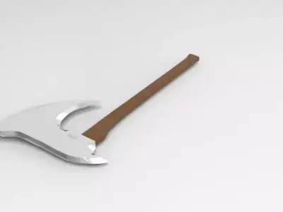 Battle Axe Free 3D model buy