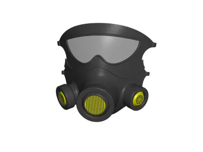 Gas Mask 3D model order