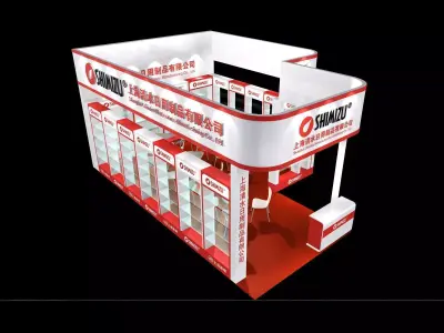 Exhibition - Area -6X9-3DMAX2009-032 3D model