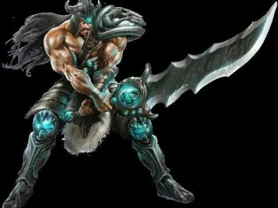 Tryndamere Sword Free 3D model