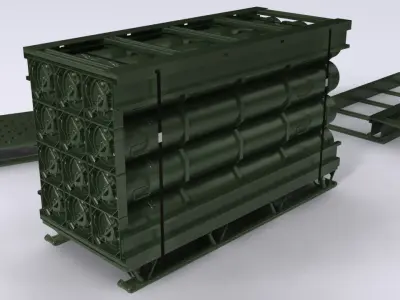 Hydra 70 Containers 3D model