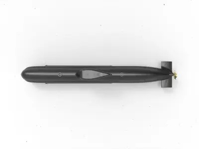 Submarine Type 214 3D model
