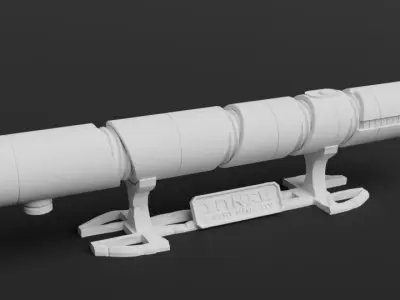 Sith Acolyte Lightsaber Free 3D print model