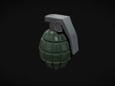 Frag Grenade 3D model