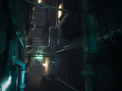 Pipe Pack Low-poly 3D model
