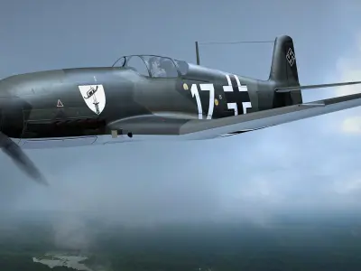 Heinkel He 100 Free 3D model