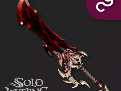 DemonKing-Dagger - Solo Leveling 3D print model