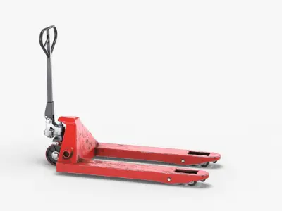 Hand Pallet Truck Low-poly 3D model purchase