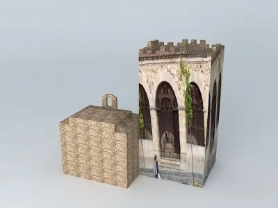Bujaco tower Caceres Free 3D model