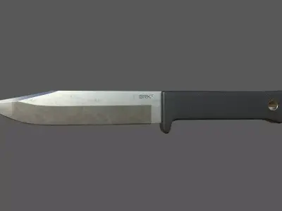 Knife Cold Steel SRK San Mai 35AN Free low-poly 3D model