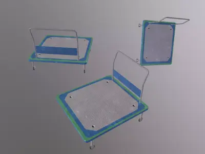 Cart factory 3D model