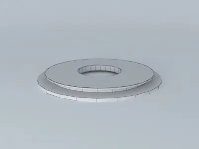 London Bus Terminal Free 3D model