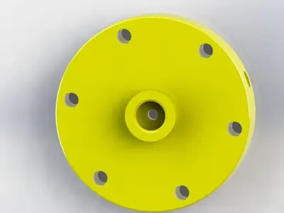 valve housing 3D model