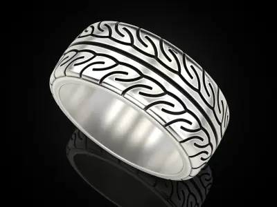 Car tires ring protector version 8 3D print model