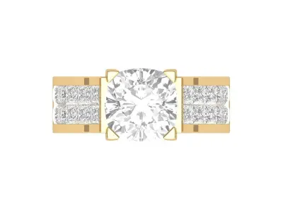 Wedding Ring  3D print model 369
