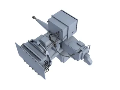  MLG 27  Naval Gun 3D model