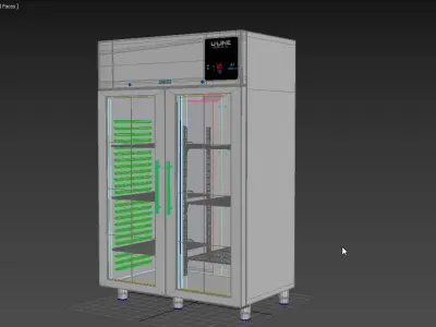 U-Line Refrigerators Glass Display UCRE553-SG71A 3D model