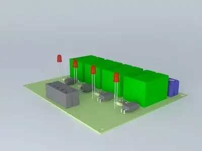 Driver Relay 3D model