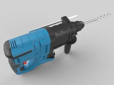 Drill Machine 3D model order