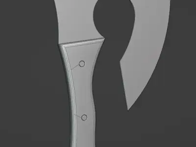 Axe tool 3D model purchase