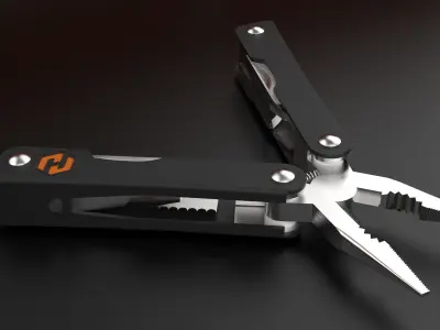 Multi tool Low-poly 3D model