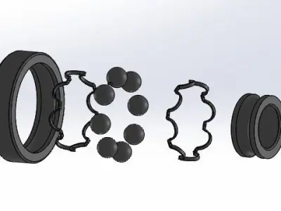 BALL BEARING 3D model get