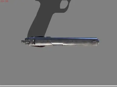 M1911 Pubg Low-poly 3D model