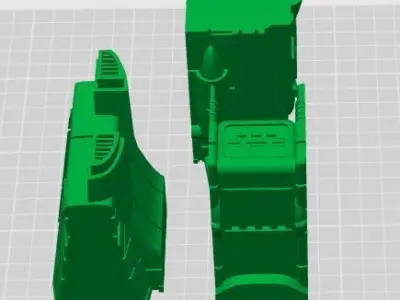 Droid Transport for Star wars Xwing or display 3D print model