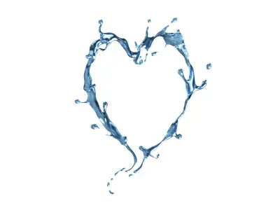 Water Splash 02 3D model