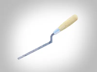 Tuck Pointing Trowel Low-poly 3D model