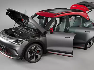 2023 Smart 1 Brabus 3D model