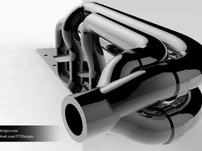 Exhaust Manifold Free 3D model
