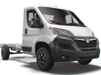 Vauxhall Movano Chassis Truck Single Cab 3450WB 2022 3D model
