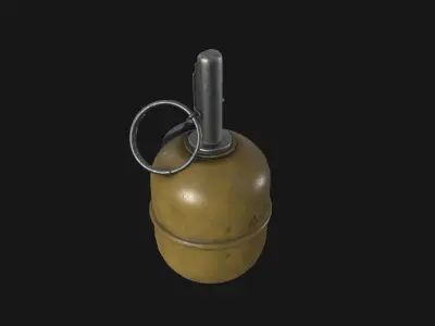 RGD-5 Grenade Low-poly 3D model buy